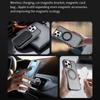 For iPhone 15 Pro Max Case Compatble with MagSafe Rotating Kickstand TPU+PC Phone Cover