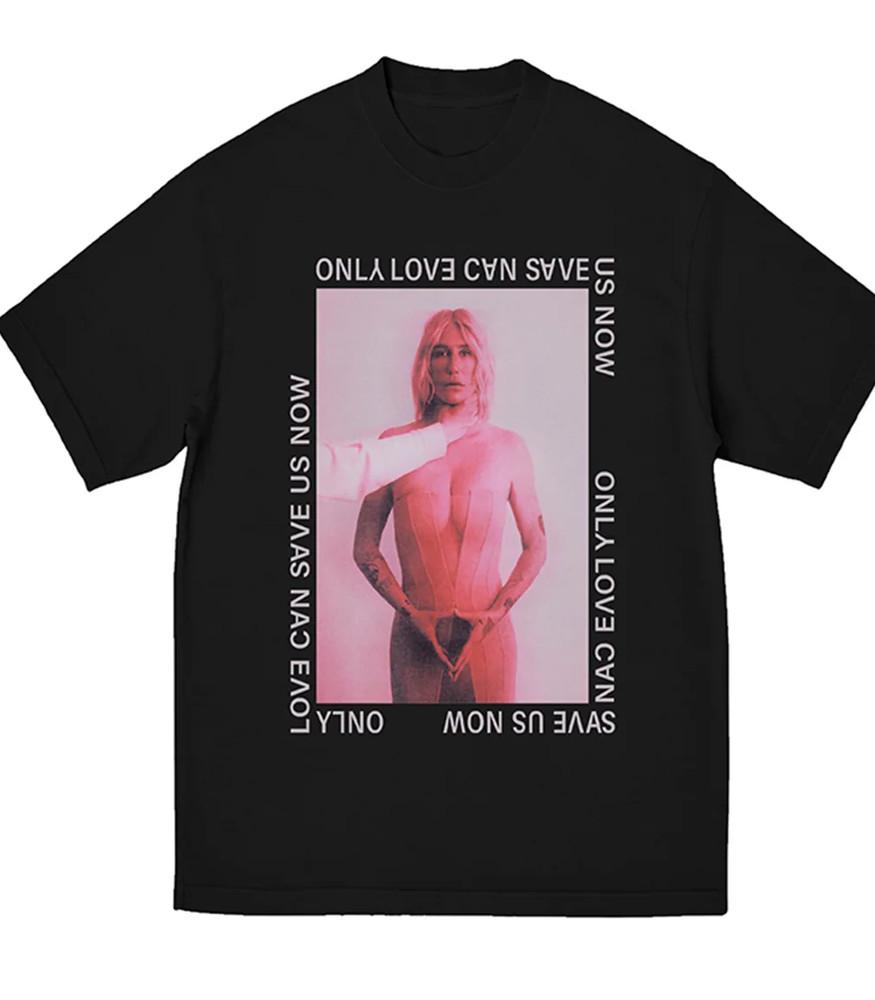 Kesha rapper Only Love Can Save Us T-shirt short sleeve All sizes Unisex T-Shirt S