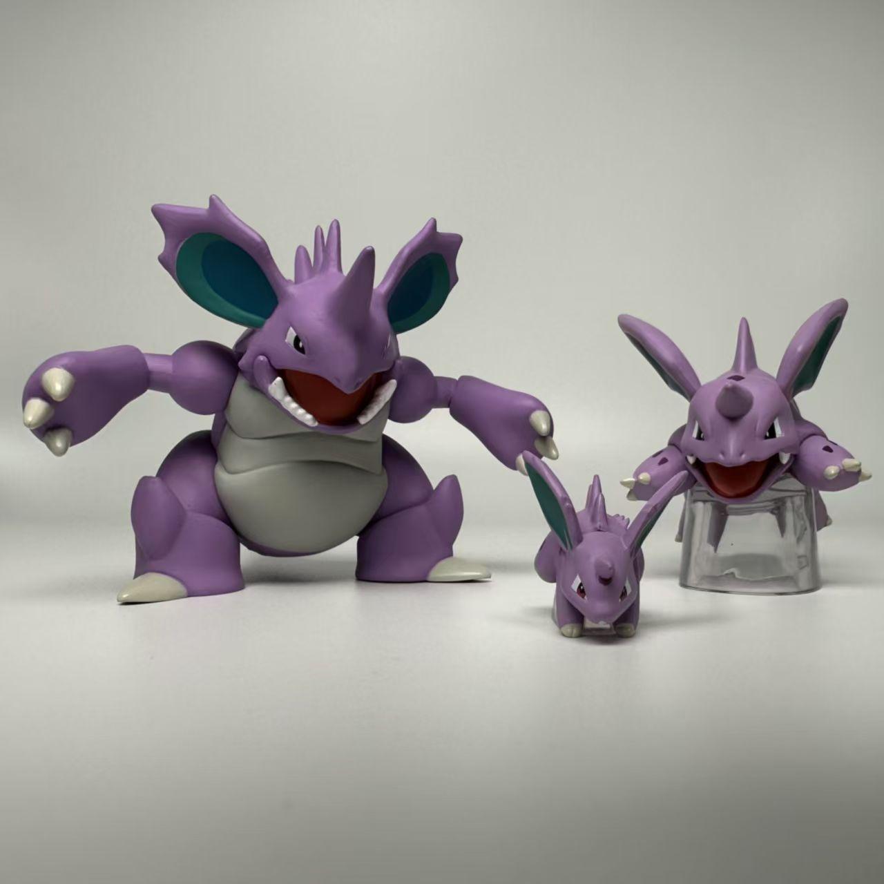 

Cartoon Anime Pokemon Nidoking Nidorino Figure Action Statue Model PVC Collection Peripheral Toy Doll Peripheral Gift