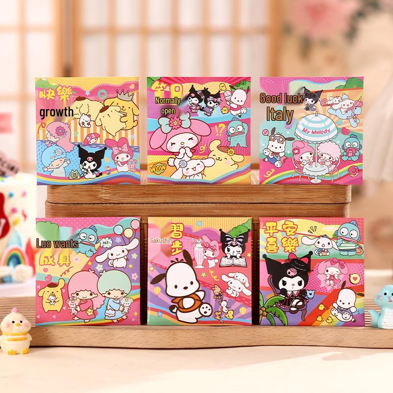 Labubu 2026 Ano do Cavalo Envelope Vermelho de Desenho Animado Personalizado - Porta-Dinheiro da Sorte Fofo e Criativo.