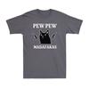 Cat Pew Pew Madafakas Funny Cat With Guns Gangland Meme Vintage Men's T-Shirt Unisex T-Shirt
