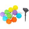 Colorful Solar String Lights for Garden Decoration, 10 LEDs, Weather Resistant