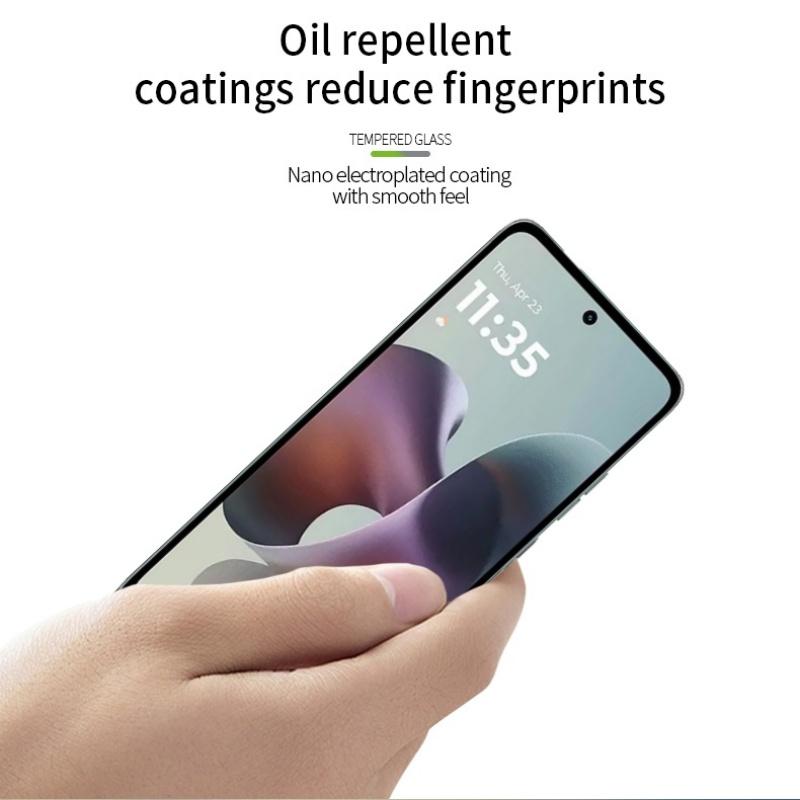 Für Motorola Moto G56 5G Panzerglasfolie PINWUYO JK Serie-2 9H Vollbildschutz