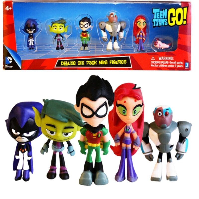 Non-Toxic Teenage Titan Attack Mini Beast Children Steel Spark Crow Toy Doll Model Ornaments Anime Figure Anime Birthday Gifts Children'S Toys