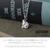 [Shinjuku Gin No Kura] Moomin Diamond Petite Necklace for Women, Silver 925, Official Merchandise, Character Pendant