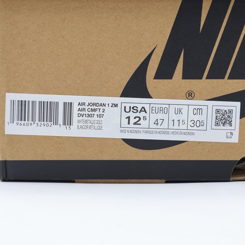 DV1307-107 Nike Air Jordan 1 High Zoom CMFT 2 Metallic Gold