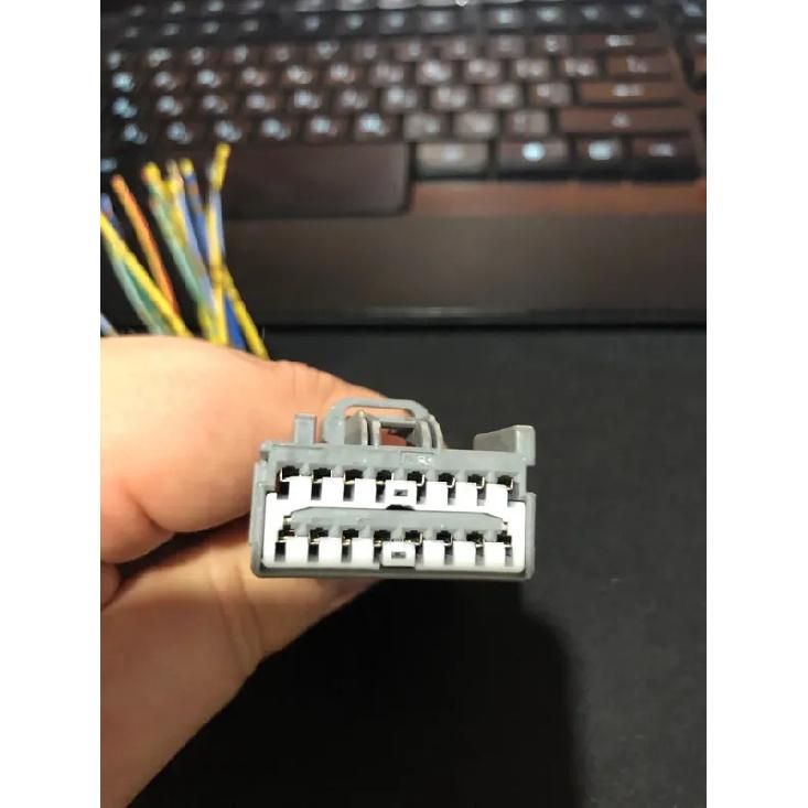 1pc for Ford Focus new Mondeo Edge for SONY DSP power amplifier 3pin plug connector cable wire