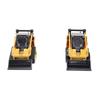 Diecast Master 1/64 Scale Caterpillar CAT 272D2 Skid Steer Loader & CAT 297D2 Compact Track Loader Set of 2