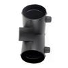Air Vent Outlet Diesel Parking Heater Ducting 75mm Y Piece Duct Pipe Connector 2 Valves with Bracket For Car Truck VAN Camper