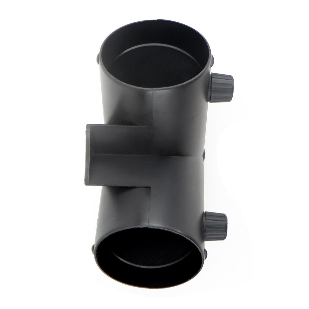 Air Vent Outlet Diesel Parking Heater Ducting 75mm Y Piece Duct Pipe Connector 2 Valves with Bracket For Car Truck VAN Camper