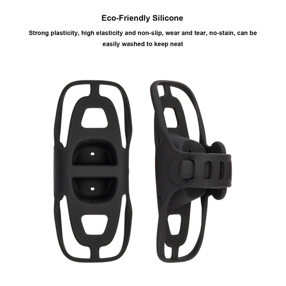 Silicone Bike Phone Mount Flexible Bike Phone Holder Durable Bicycle Phone Holder  Folding Bike Use