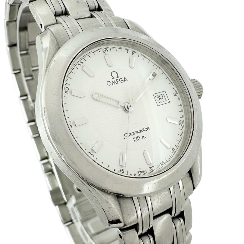 Omega Seamaster 120 2511.20 Watches Silver whiteDial Mens Used