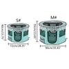 Dog Playpen with Door and Top for Small Dogs Indoor Exercise  Pet Tent Playground for Cats Multiple Colors S/for M