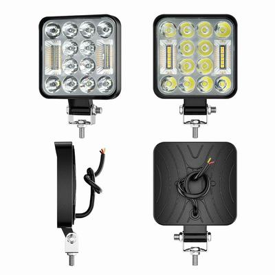 For Off-road Driving 3in LED Work Light Off Road Lamp Wide Voltage Compatibility Light Offroad Black 1200lm Output