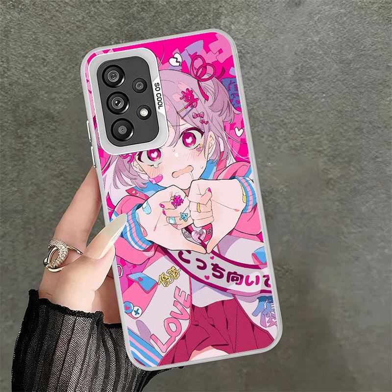Anime Kwaii Girl Ins Style Soft Phone Case for Samsung A17 A16 A15 A14 A13 A57 A56 A55 A54 A53 A37 A36 A35 A34 A33 A26 A25 A24 A