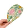 Luxury Embroidered Chinese Zanhua Wide-Brim Face-Washing Headband for Women