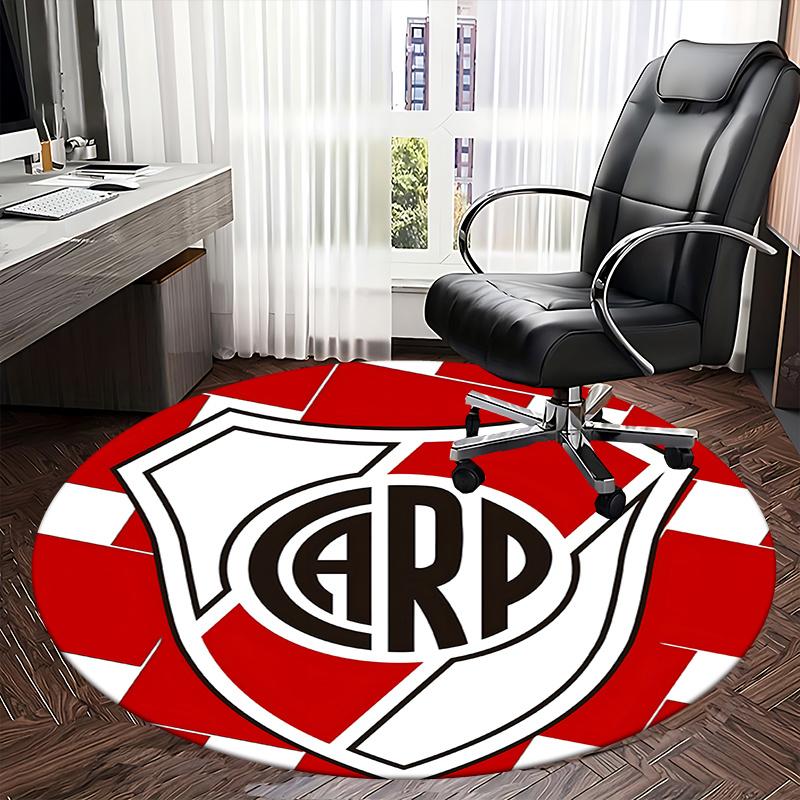 Racing Club De Avellaneda,Logo Chair Mat Round Rug Office Carpet, Non Slip, Suitable for Living Rooms, Bedrooms Decor.1205027a