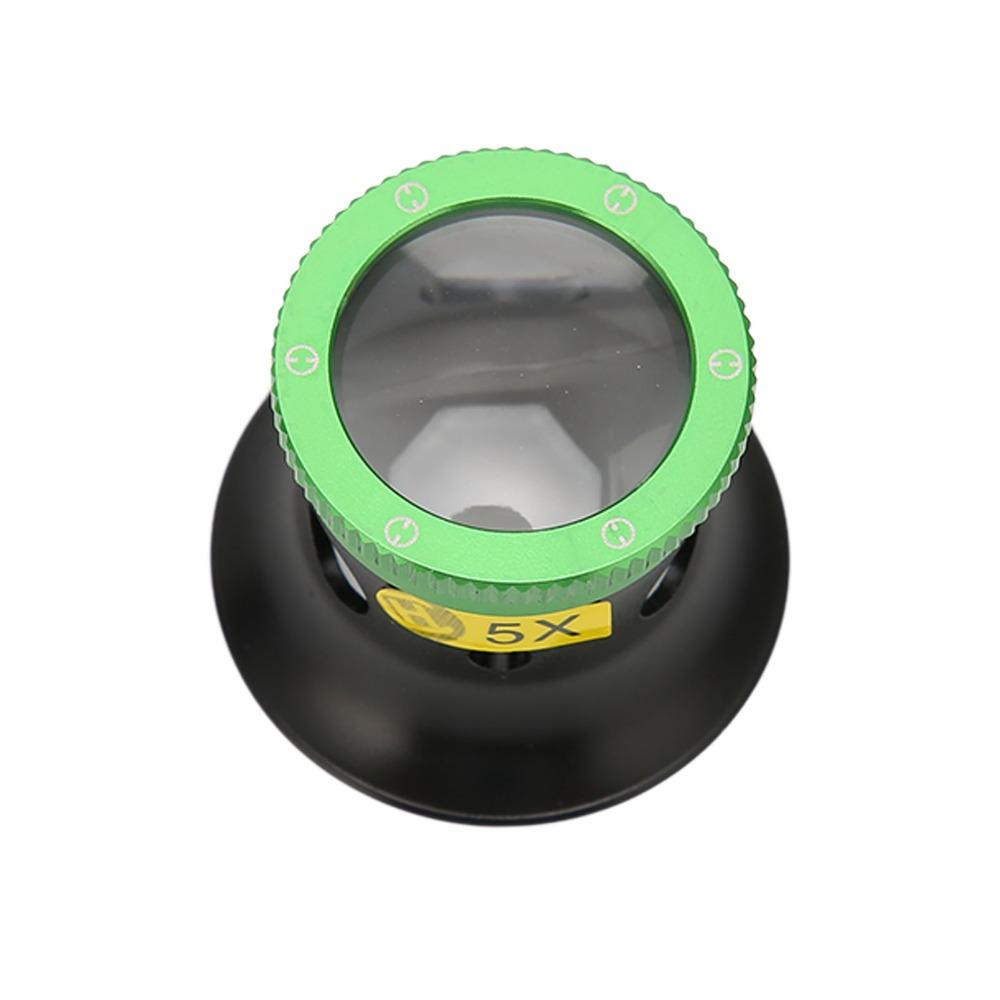 Safirglas Ögonlupp 5X/10X/15X/20X Förstoring Smyckesförstoringsglas Antikvärdering