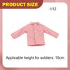 1/ Figure Clothes ,Miniature Shirt, Photo Prop Doll Costume Accessories for 6" Male Figures Body