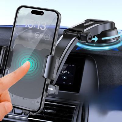 Supports Universels à Ventouse pour Téléphone de Voiture - Supports à Prise Sécurisée pour la Navigation en Voiture, Dédiés à une Fixation Ferme et Stable du Téléphone