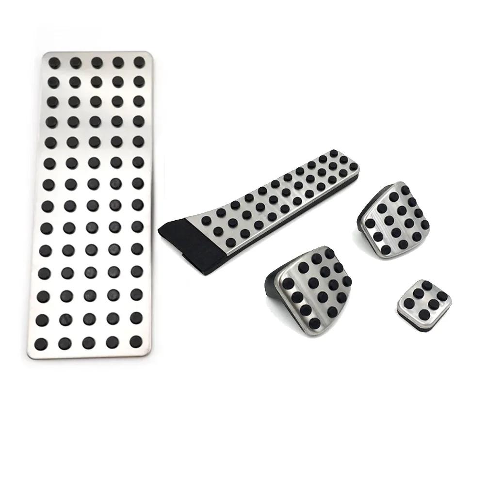 Car Stainless Steel Pedal for Mercedes Benz EQE EQC EQS EQA V295 H243 N293 V297 450+ 350 AMG Brake Footrest Pad Cover Accessorie