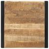 Dining Table 70x70x75 Cm Rough Solid Mango Wood