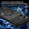 KEYSION Custodia Magnetica per Telefono per Infinix Smart 20 Silicone Morbido+PC Opaca Traslucida Nera Cover Posteriore Antiurto per Smart 20