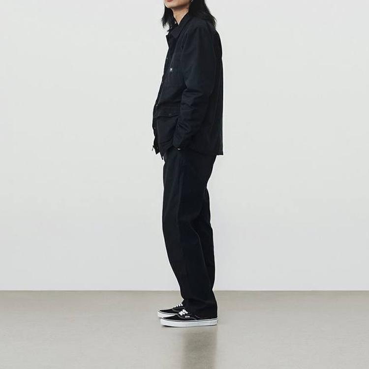 Vans Multi-Pocket Utility Jacket Men Outerwear Black VN0A456ZBLK