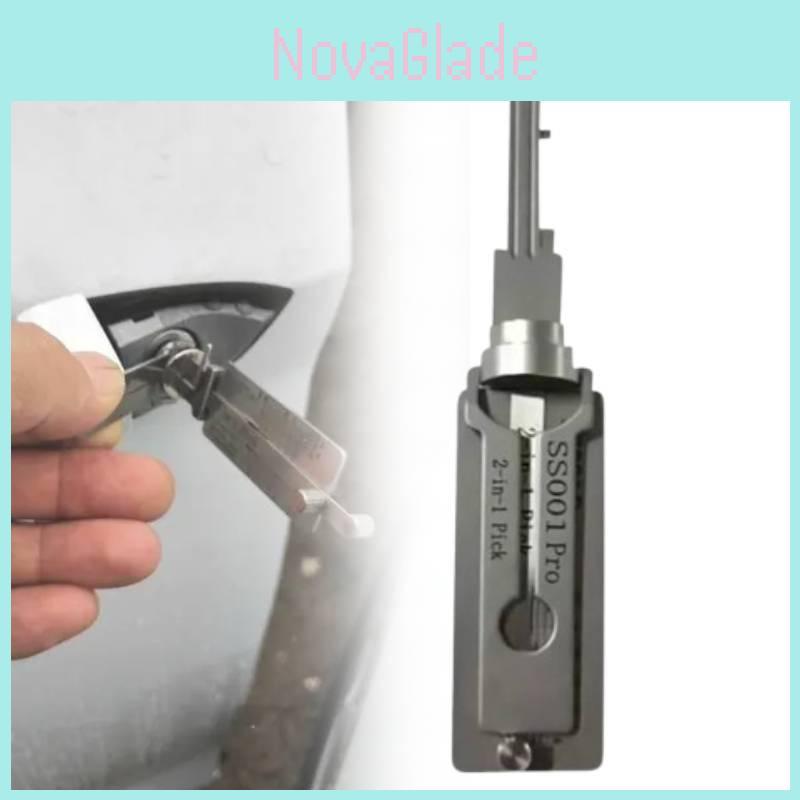 Lishi Ss001 Sc1 Kw1 Durable Two In One Precision Hand Tool Repair Set For Vehicles