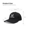 Car Logo Embroidery Baseball Cap Adjustable Casual Sunscreen Hats Sports Caps For Honda Civic Fit Jazz Accord Pilot CRV Odyssey
