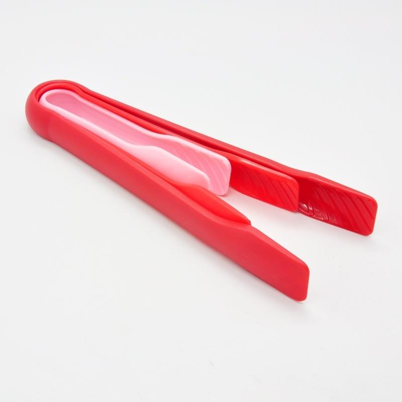 3Pcs/set Colorful Plastic Bread Clamp BBQ Tong Barbecue Clip Food Salad Tong Kitchen Tools