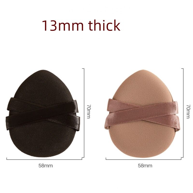 Thickened Soft Double-Sided Available Cushion Powder Puff Smear-Proof Makeup Wet and Dry Makeup Sponge Liquid Foundation BB Cream Special