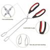 BBQ Tools Barbecue Scissor Tongs Grilled Food Tong Long Handle Scissor BBQ Bread Roast Clip Kitchen Baking Tongs BBQ Accessories