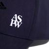 Adidas Alphabet Pattern Baseball Cap Unisex Hats Blue JF1008