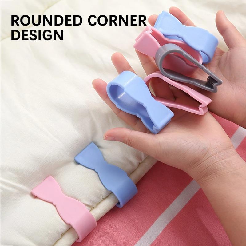 Xiaomi Reusable Quilt Fixing Clip Needle-free Safe Escape-proof Quilt Household Quilt Cover Corner Clamp Bed Sheet Clips Sheets Holder
