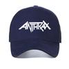 Módní 80. léta Retro Kovový Pásek Pánská Baseballová Čepice Rock Anthrax Pánská Čepice Anthrax Antisociální USA Koncertní Turné Pánské Čepice