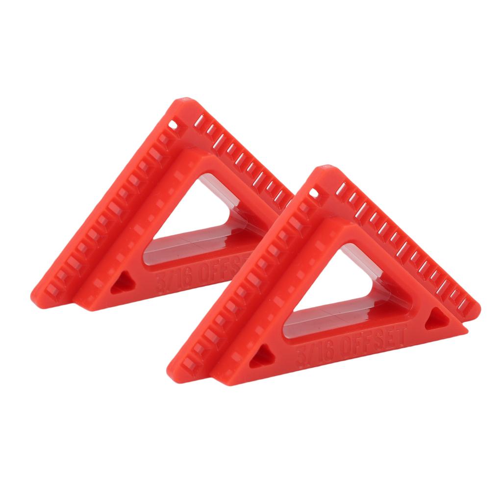 2 Stück Tür- und Fensterverkleidungs-Anschlusswerkzeuge 316 14 Zoll Kunststoff-Zierleisten-Anschlussmarkierungswerkzeug für