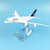 1/400 16cm Lufthansa Airbus A340 Flugzeugmodell Flugzeugmodell Airbus Flugzeugmodell Diecast Metall Flugzeuge Flugzeug Spielzeug