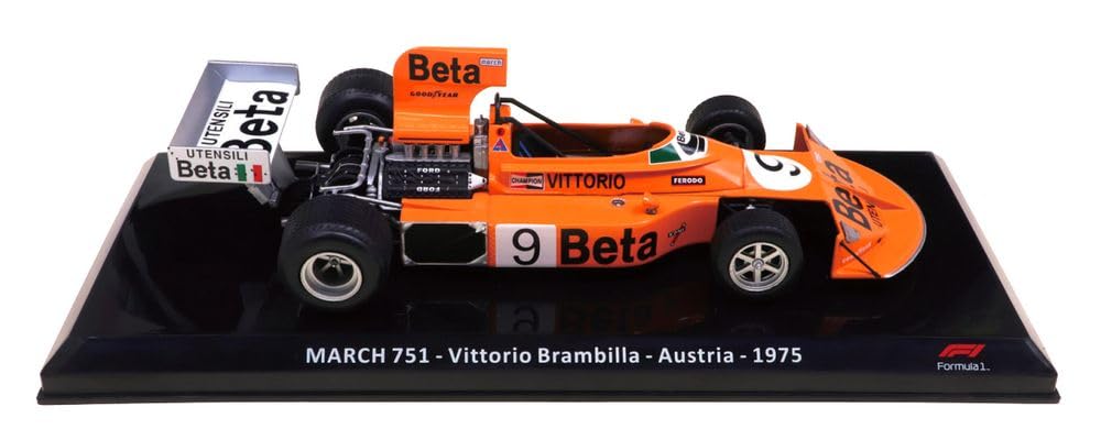 Big Scale F1 Collection 56 751 Vittorio No. (March Brambilla) [Encyclopedia] (with model)