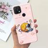 For Oppo A15 A15s Case Soft Silicone Phone Cases For OppoA15s A 15 s OppoA15 Cute Marble Moon Animals Back Cover Coque Capa Etui