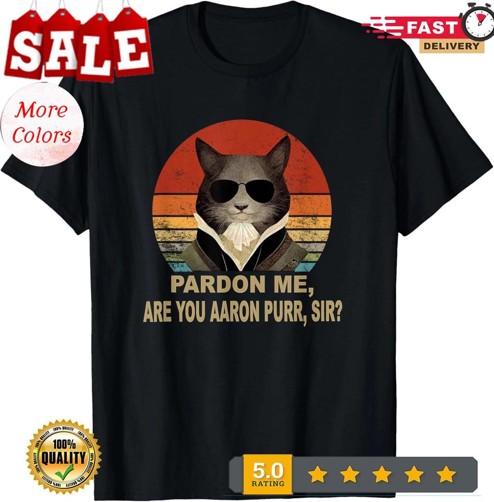 Alexander Hamilton Cat T-Shirt