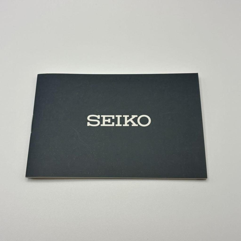 Used [Unfilled/Unused] SEIKO Watch Warranty Card Prospex Astron