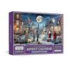 Adventskalender 2023 Puzzle - Weihnachtsmann bereitet Geschenke vor Weihnachtsfamilienurlaub Puzzle 1008 Teile Puzzle, 24 Boxen Puzzles für Countdown T