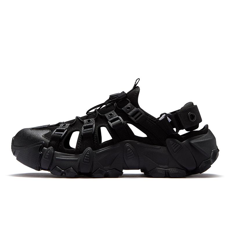 Fila Fusion Exocet Sandal Mountain Casual Versatile Durable Water Shoes Men sandals Black Moonstone-Gray T12M521704FBL