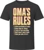 Oma's Rules Funny German Grandma Gift T Shirt