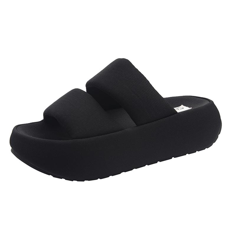 Fashion Flats Platform Women Slippers Fashion Designer Shoes Dress Summer Woman's Sandals 2025 Casual Slides Luxury Zapatos De Mujer