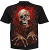 Spiral - CREEPING CURSE (Unisex Black Short Sleeve T-Shirts) Small