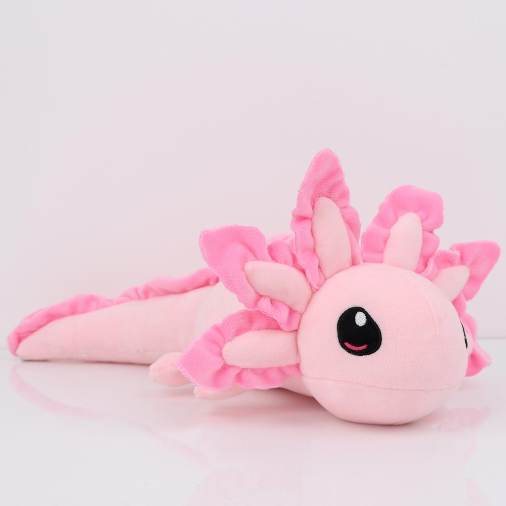 45cm Pink Axolotl Plush Toy Kawaii Axolotl Plush Dolls Soft Stuffedl Plush Animal Toys Kids Girls Christmas Birthday Gift Toy
