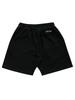 CODE I'M Authentic Logo Print Loose Fit Shorts Black