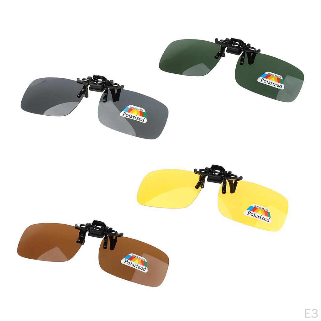 Polarized Clip Sunglasses for Women And Men, Sports , 13 X 4 Cm